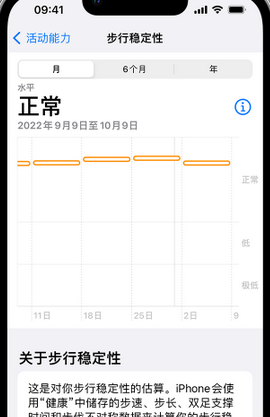 大邑iPhone手机维修如何在iPhone开启'步行稳定性通知'