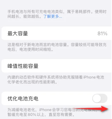 大邑苹果15维修分享iPhone15充电到80%就充不进电了怎么办 