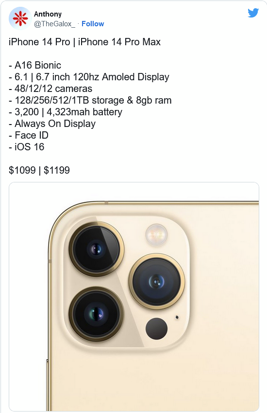 大邑苹果14维修分享iPhone 14全系涨价 