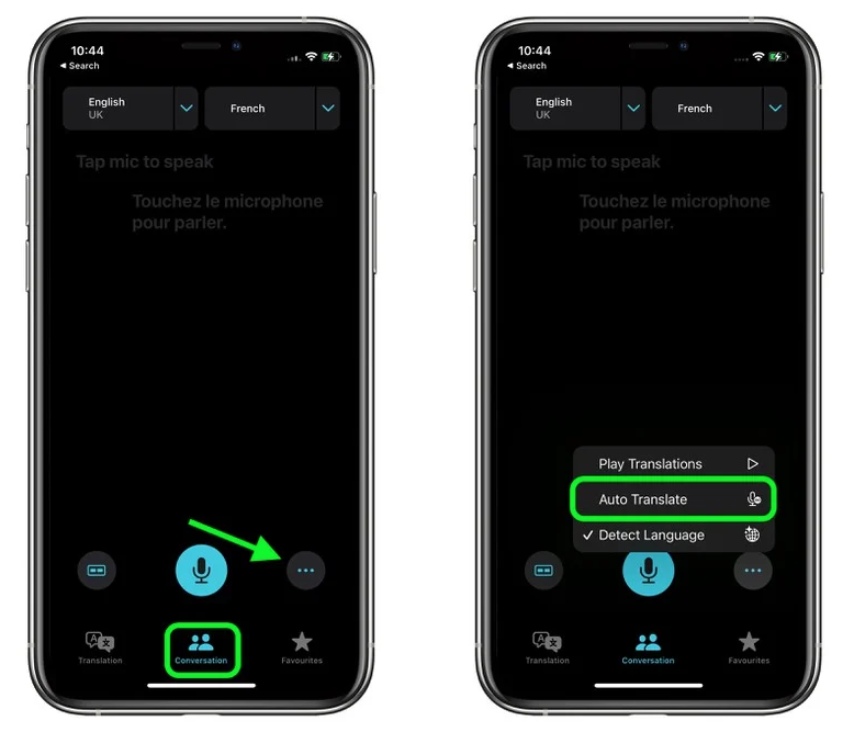 大邑苹果手机维修分享iOS 15 “翻译” App 新改进 