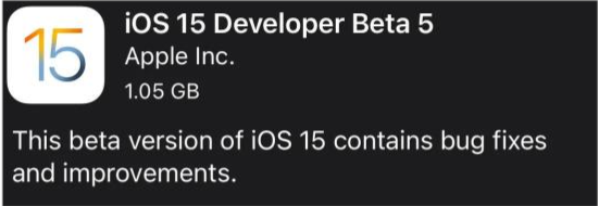 大邑苹果手机维修分享如何升级到iOS15.0 beta5 