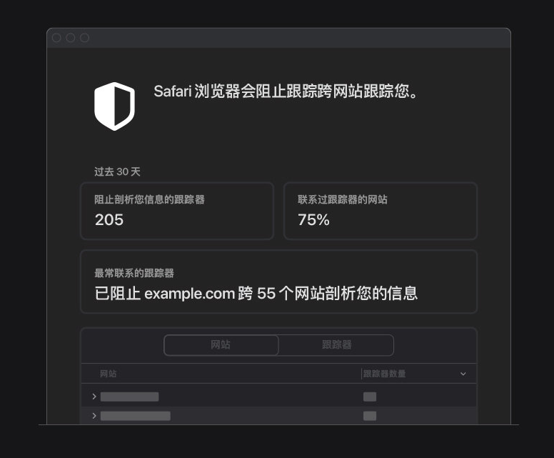 大邑苹果手机维修分享如何在 Safari 浏览器中查看和打开隐私报告 