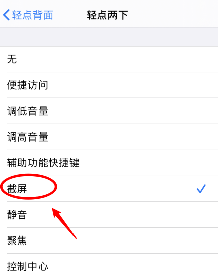 大邑苹果手机维修分享iPhone12如何启用双击截屏 